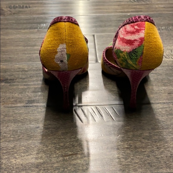 Dolce and Gabbana Floral heels - Picture 7 of 12